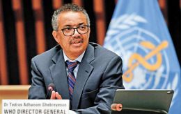 “Please don't wait to get an additional dose if it is recommended for you,” Tedros stressed 