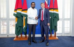 “The United Kingdom supports Guyana,” Rutley wrote on social media