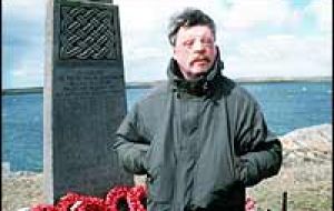 Simon Weston OBE is a living reminder of the events of Fitzroy - and the war as a whole