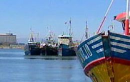 Fishing vessels at Ilo port