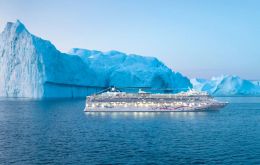 The original stop in Paradise Bay and continental Antarctica would no longer be reached, Norwegian Star told passengers in the middle of the Drake Passage