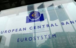 European Central Bank held interest rates at a record high, although as usual signaling it could cut interest rates at its next meeting in June.