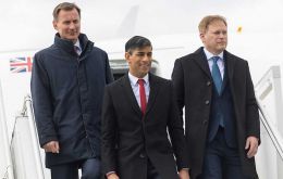 Mr Sunak, was in Warsaw, alongside Chancellor Jeremy Hunt and Defense Secretary Grant Shapps (Pic Forces News)