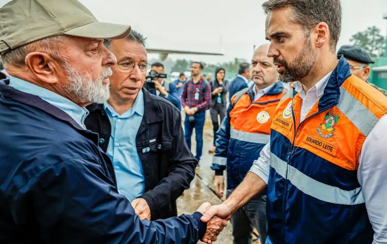 We aim “to swiftly address the fundamental needs of those isolated due to the rainfall,” Lula stressed 