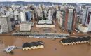 Key parts of the city of Porto Alegre have been shut down due to flooding (Pic EFE)