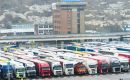 Long queues of lorries at Dover, because of physical checks at ports. Photo: Pajor Pawel / Shutterstock