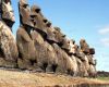 Easter Island is over 2,000 miles from the nearest population center