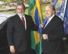 Pte. Lula da Silva and FIFA Pte. Blatter