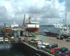 BAS vessels docked at FIPASS in Stanley