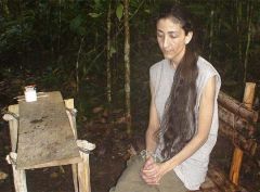 Politician Ingrid Bentacour looks skinny and weak