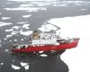 HMS Endurance currently in the Antartica
