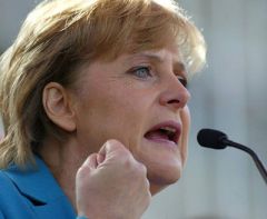 German chancellor Angela Merkel