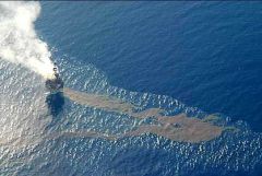 The offshore well in the Timor Sea has been out of control for ten weeks