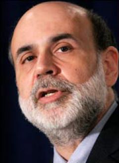 Fed Reserve chairman Ben Bernanke