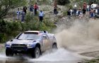 Surprised by the enthusiastic fans along the Argentine and Chilean routes