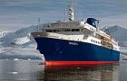 “Minerva” one of the sixteen cruise vessels and six yachts that called in Grytviken