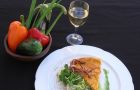 Will it be red or Chardonnay, with squid?