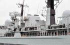 HMS Gloucester had called in Rio do Janeiro and was heading for the Falklands (Pic RN)