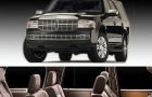Two delights: the Lincoln Navigator and the Cadillac Escalade, with a starting price of 250.000 US dollars