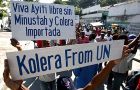 When the outbreak last year anti-UN riots sparked across the country