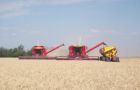 Soy and corn planting is behind schedule and so is wheat harvesting