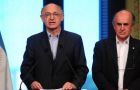 Timerman and Parrilli announcing there will be a previous meeting with the Jewish community
