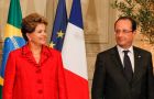 The Brazilian president and his peer Hollande had to take time to talk about the allegations during a press conference