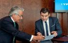 Moshiri and Galuccio when a recent visit to Buenos Aires to consider the deal