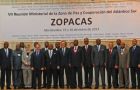 Ministers gather for the farewell photo of the event