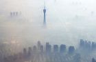 The non breathable air of Beijing reached nearly 35 times what the World Health Organization considers safe
