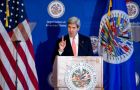 Secretary of State addressing the OAS and calling for partnership (Photo:AP)