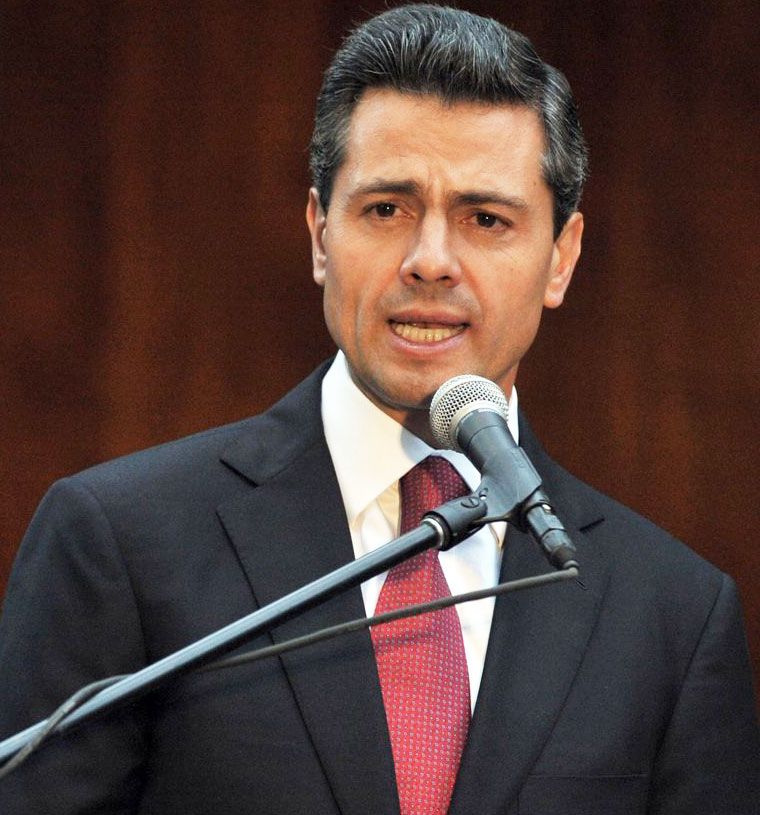 <b>...</b> the active participation of private sector <b>without not</b> losing control “ - pena-nieto