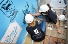 The finished product is beyond mine and my committee and mess members’ wildest imagination – it is a truly inspirational piece of art, said Simon Hayman (Pic by RN)