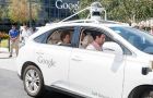 Dilma met with Google executive chairman Eric Schmidt, who showed off one of the company's self-driving cars before sending her on a test drive.