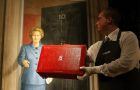 Maggie's famous red ministerial box was the next most expensive item, selling for £242,500. It was initially expected to sell for between £3,000 and £5,000