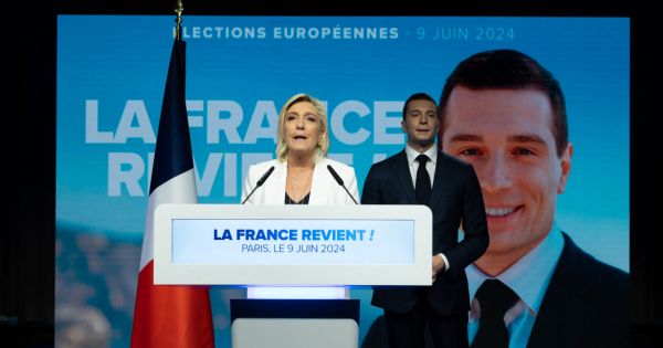 French Snap Election: Macron's Strategy To Erode A Marine Le Pen Hard ...