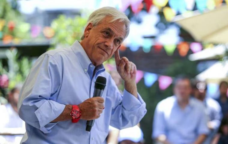 According to Chilean media, Lacalle will be the only sitting president to attend Piñera's tribute
