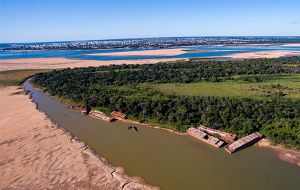 Low river levels had slowed down shipments, which were crucial for barges that transport the grain downstream the Paraguay and Parana rivers.