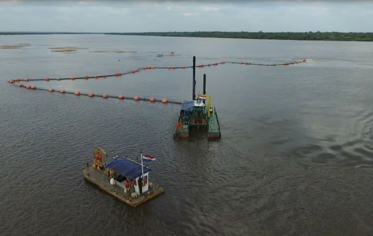 Some 9,000 people work in Paraguay's river shipping business