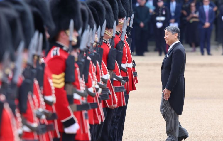 The Changing of the Guard ceremony dates back to 1656 and represents a formal handover of responsibilities for palace security