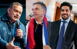 Delgado, Orsi and Ojeda lead the polls in Uruguay's three main parties.