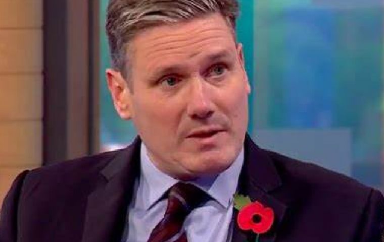 Sir Keir Starmer is the frontrunner to become the next tenant at 10 Downing Street