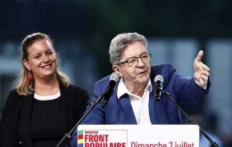 Mélenchon said Macron should summon him to form a new government although his coalition is far from a majority