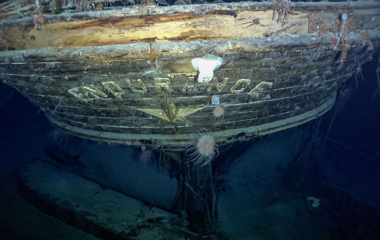 «Эндьюранс» был найден в 2022 году (Фото: © FMHT-National Geographic)