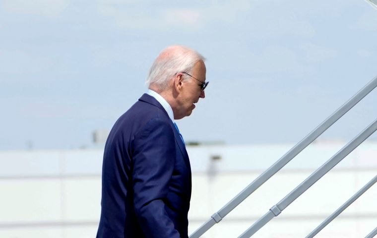 Biden said he would elaborate this week on his decision to drop his reelection bid while many Republicans want him gone from the White House at once