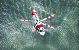 A first rescue attempt by a SAR helicopter failed because of the extreme weather conditions and range
