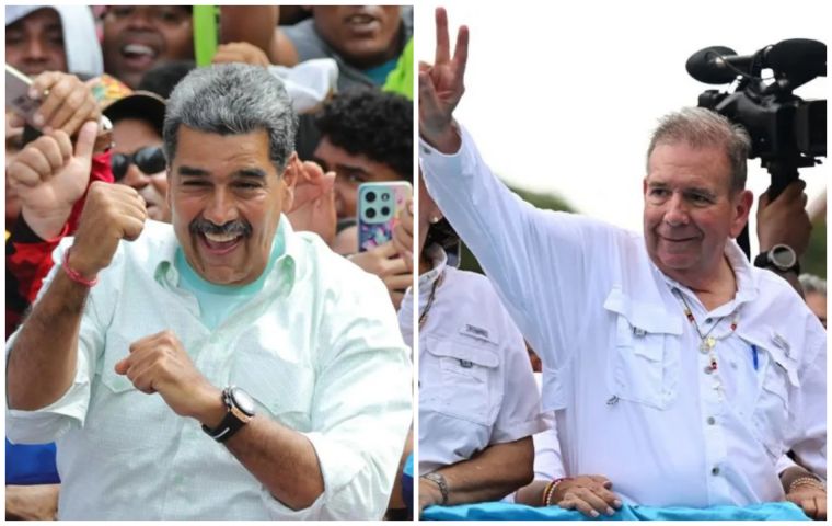 Nicolás Maduro and Edmundo González Urrutia, main candidates