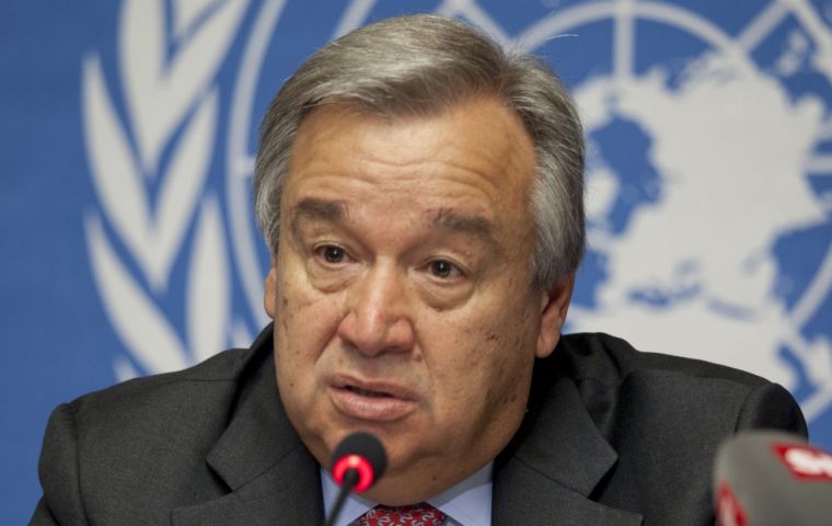 The UN Secretary-General also hoped things would be resolved peacefully