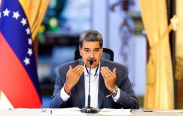 The messaging app is used to spread fascist content, Maduro argued