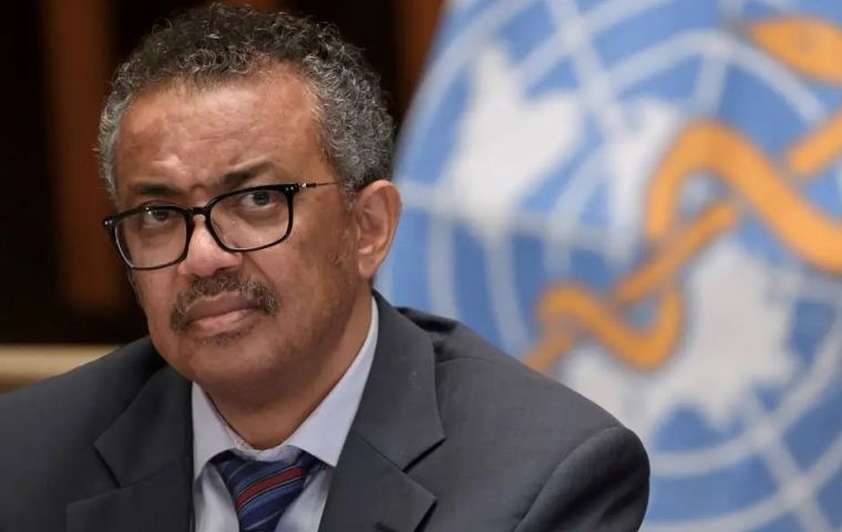 The potential for further spread within Africa and beyond is of great concern, Tedros Adhanom Ghebreyesus said